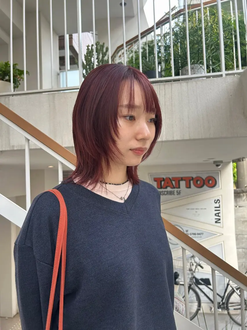 ショート カラー ブリーチ ダブルカラー ブリーチなしカラー カット ヘアカラー トリートメント ラフで可愛いヘア 🐈⬛Rukaのヘアスタイル