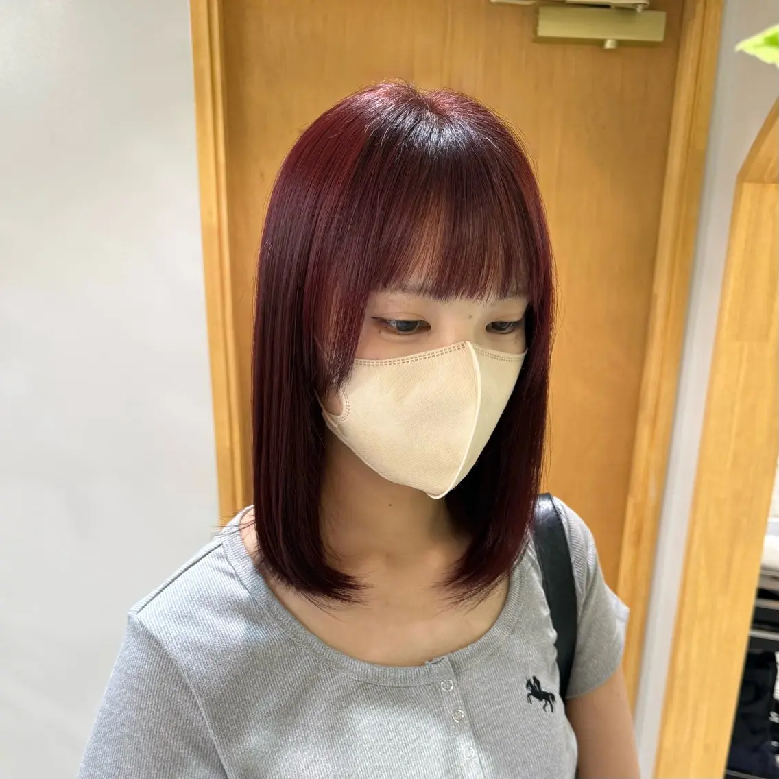 カラー ヘアカラー 三好 万葉のヘアスタイル