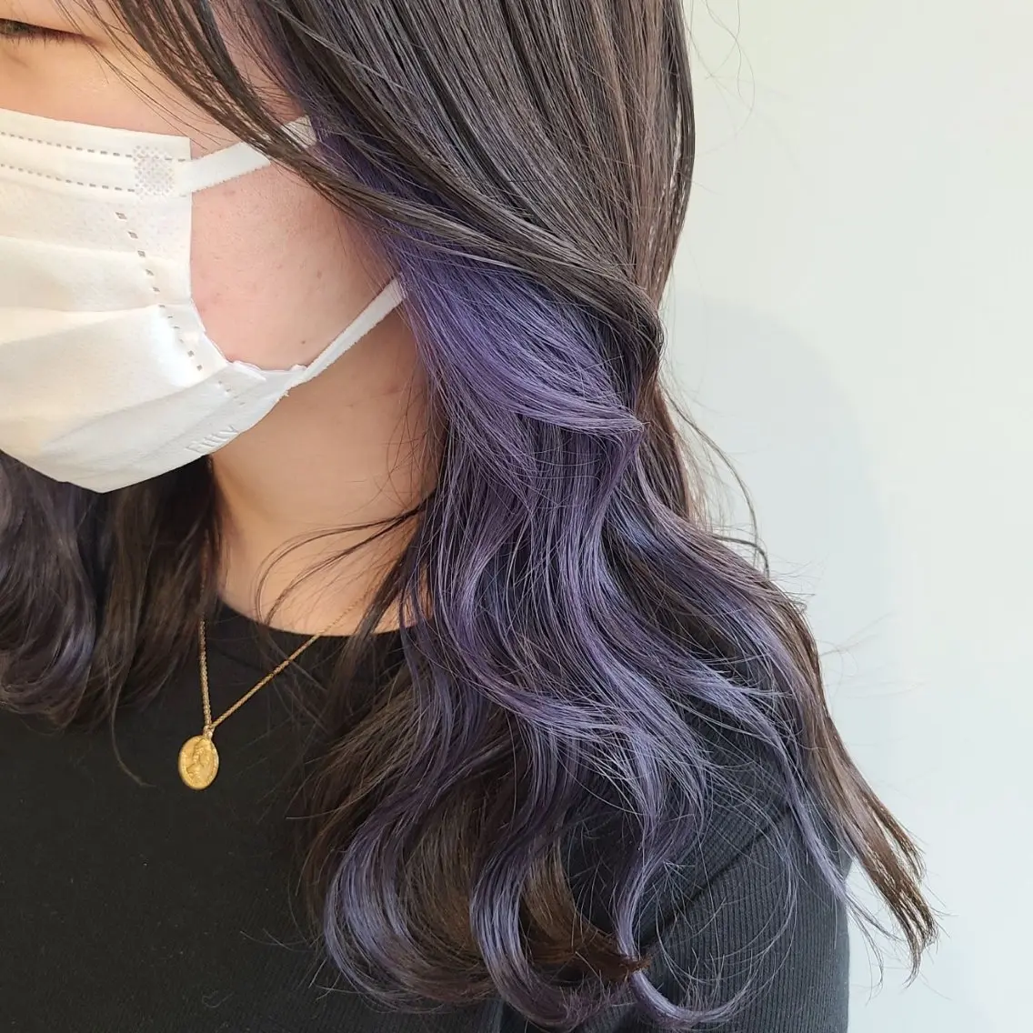 セミロング カラー インナーカラー Honoka👧🏼 ルーツ、グラデ特化のヘアスタイル