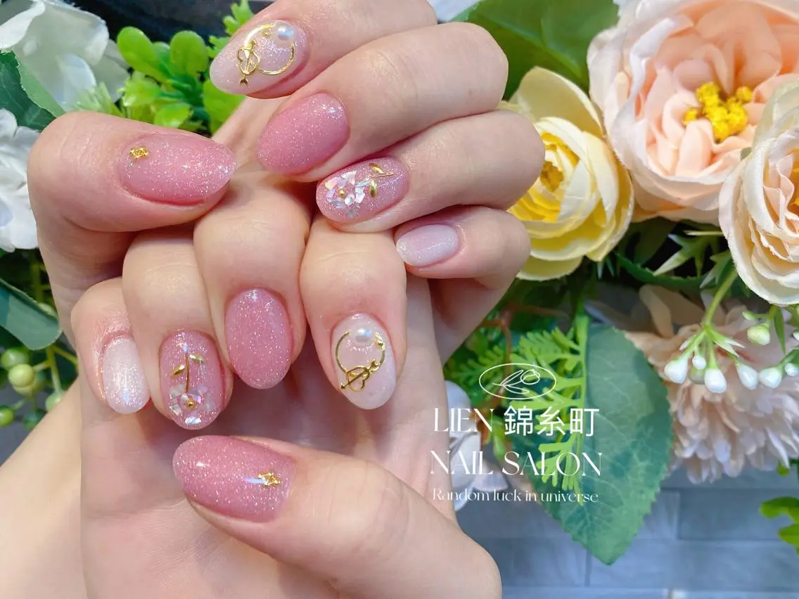 ネイル 春ネイル ハンドネイル Lien  _リエン リエンのネイルデザイン