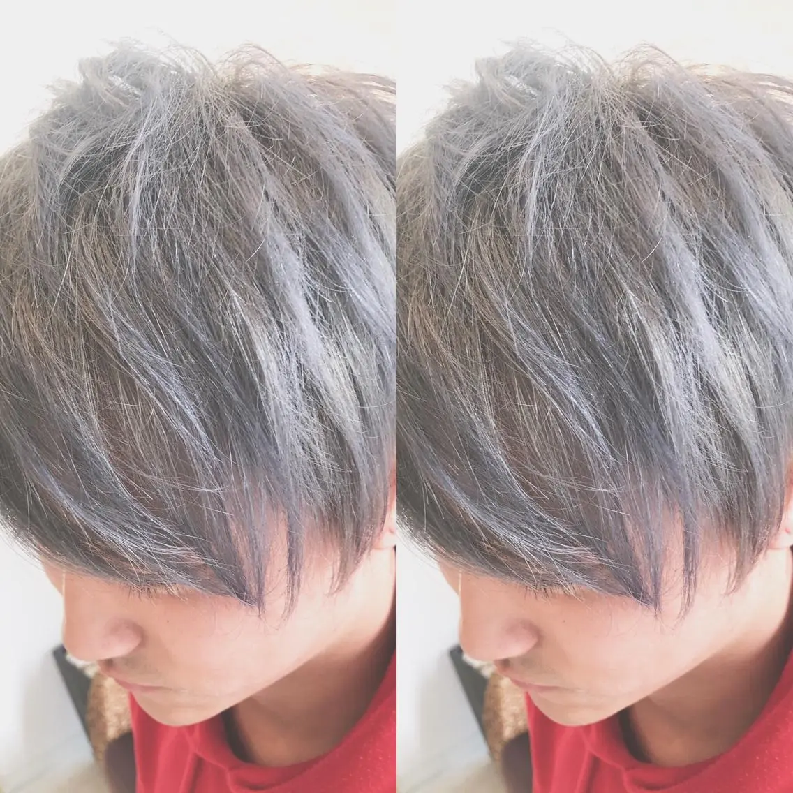 ショート カラー ヘアカラー 浅川 実行のヘアスタイル