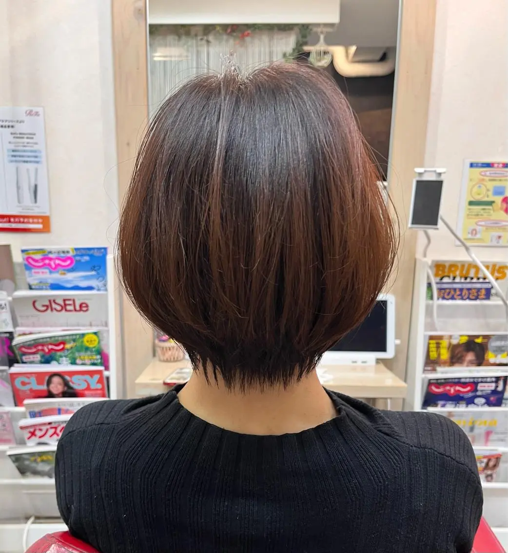ショート カラー ショート専門 笠井翔太のヘアスタイル