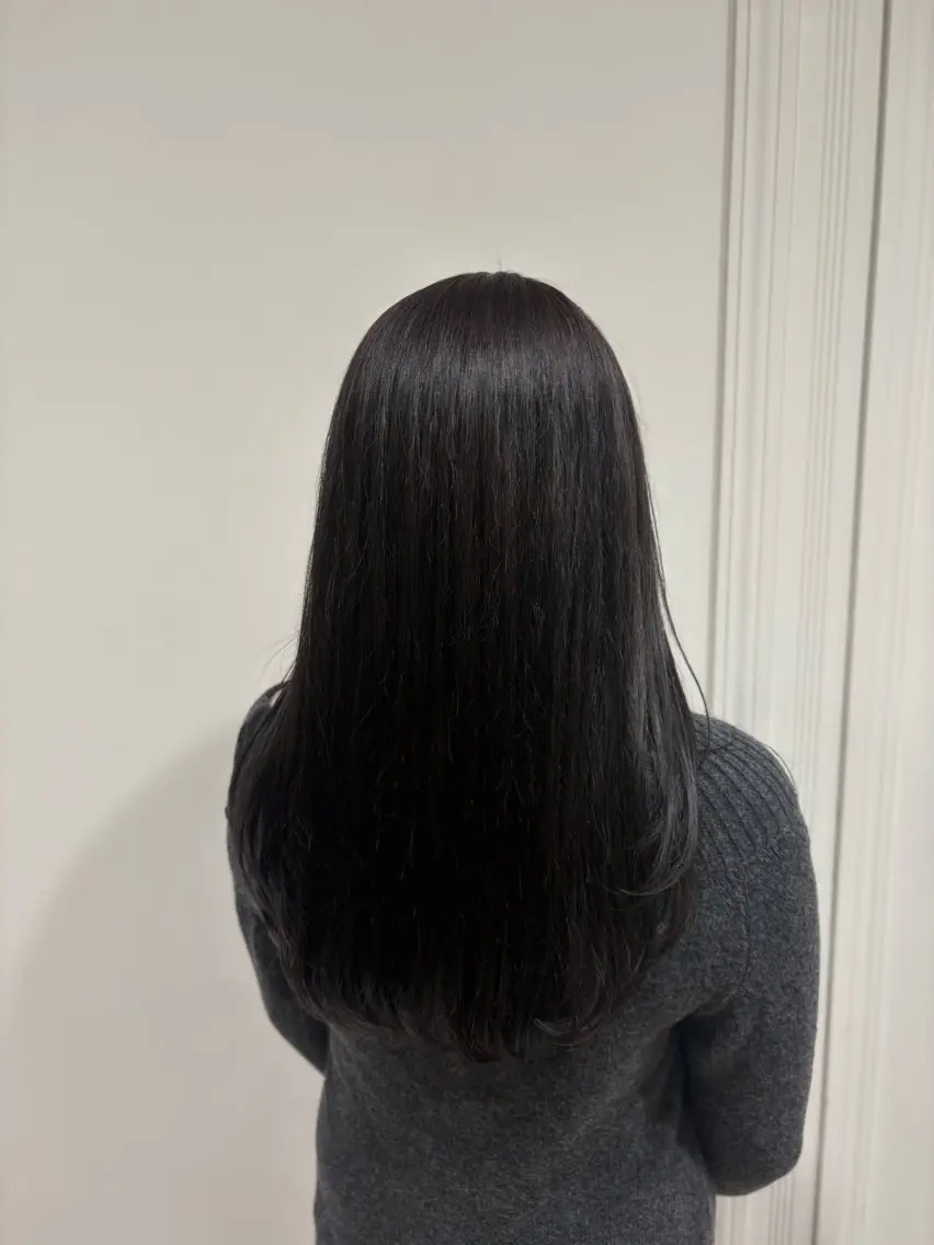 cut + one color (ブリーチなし) +treatment 🧚🏼‍♀️の写真