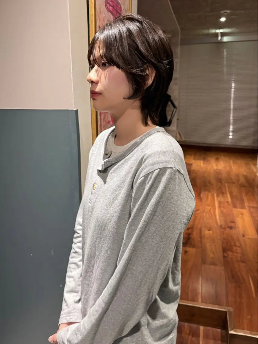 ショート カラー パーマ カット ヘアカラー 縮毛矯正 トリートメント mai / linoah˚✧のヘアスタイル