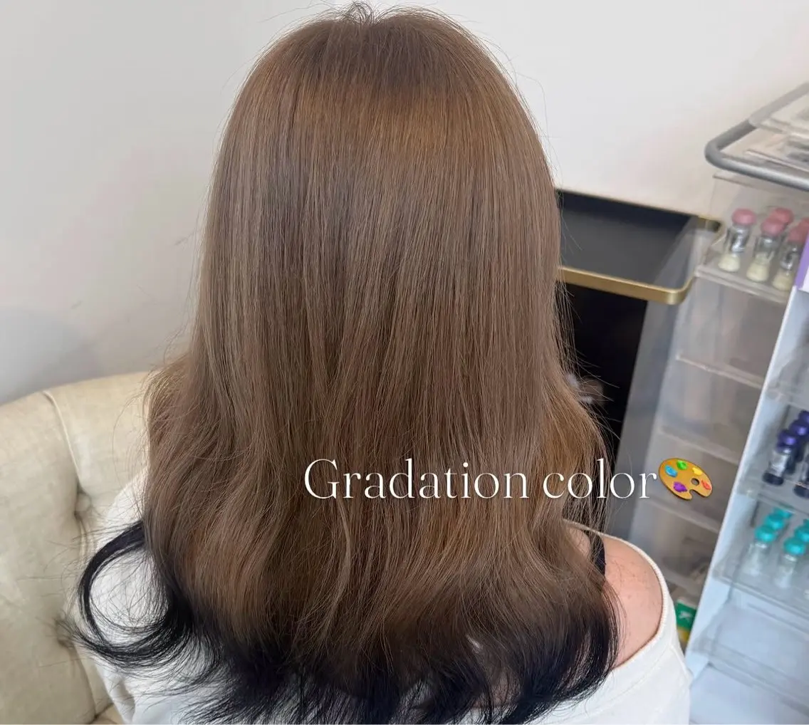 ロング カラー ヘアカラー 🫧透明感&暖色系 color/沙綾🧸のヘアスタイル