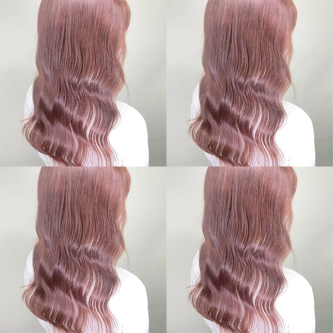 セミロング カラー ヘアアレンジ ブリーチ ピンクカラー ホワイトピンク 韓国レイヤー/ 顔周り💕田中将吾のヘアスタイル