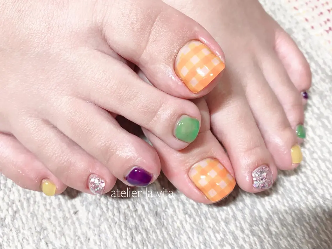 ネイル フットネイル lavita. mimuraのネイルデザイン