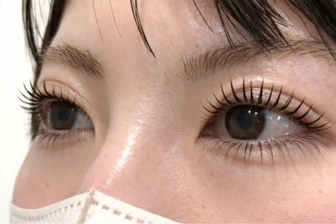 【まつげパーマ】パリジェンヌ★根本から立ち上げ ※アミノケラチン配合の写真
