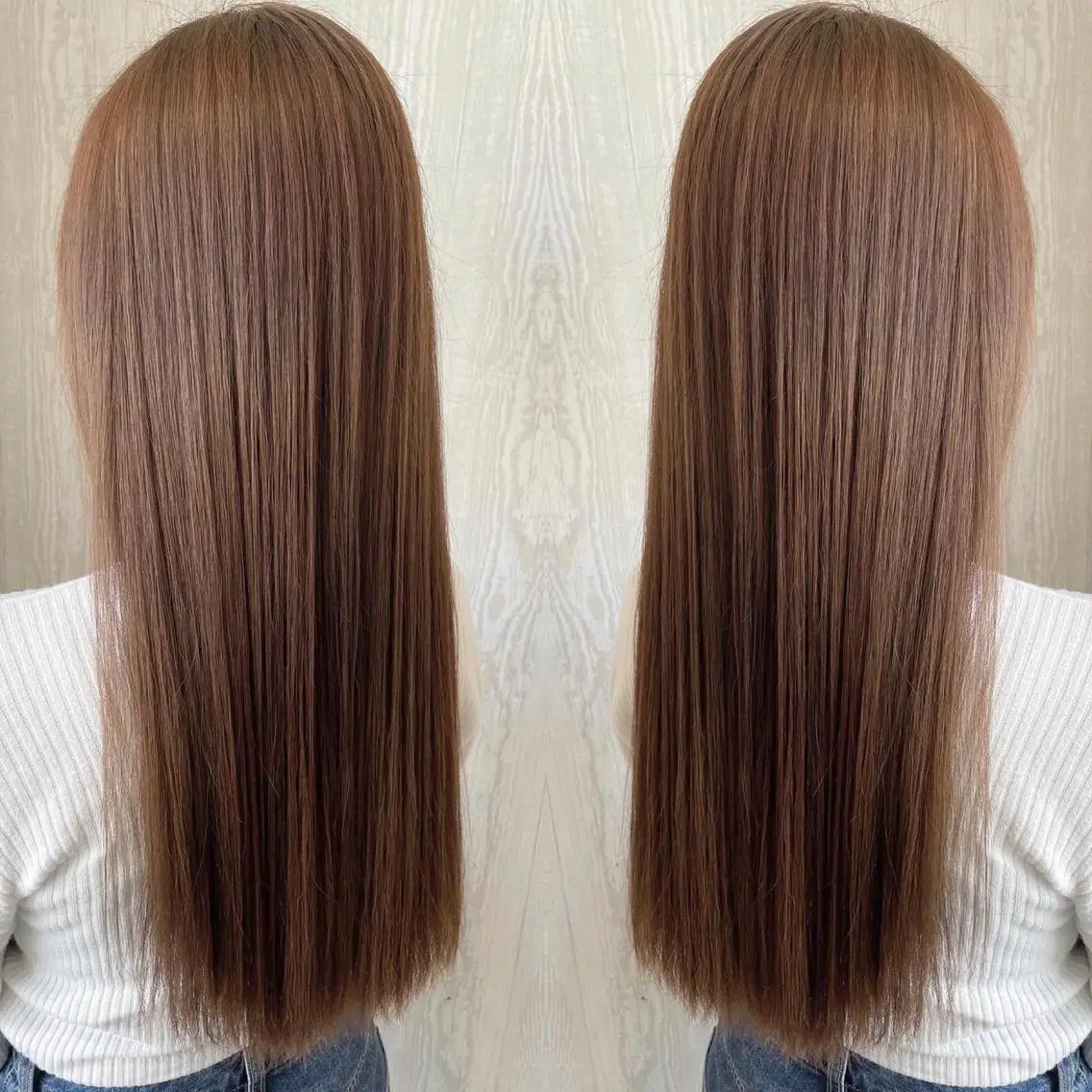 ロング カラー アッシュ 透明感カラー グラデーションカラー 外国人風カラー レイヤーカット カット ヘアカラー トリートメント 河合秀明/ショート /ボブ/レイヤーのヘアスタイル