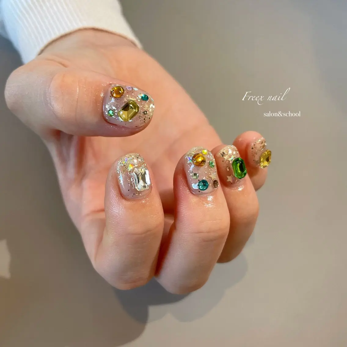 ネイル ハンドネイル フットネイル freex nail /ニュアンス/個性派のネイルデザイン