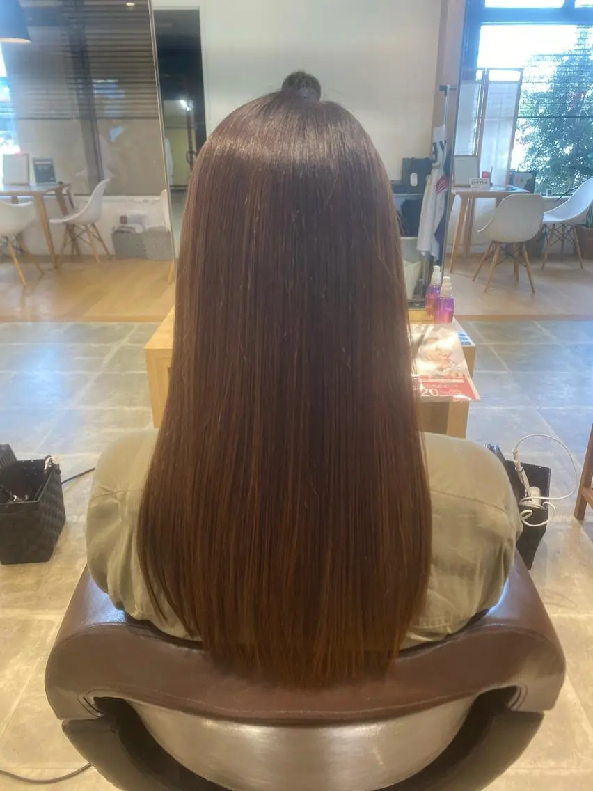 【髪質改善トリートメント】自宅で使えるオイル付きの写真