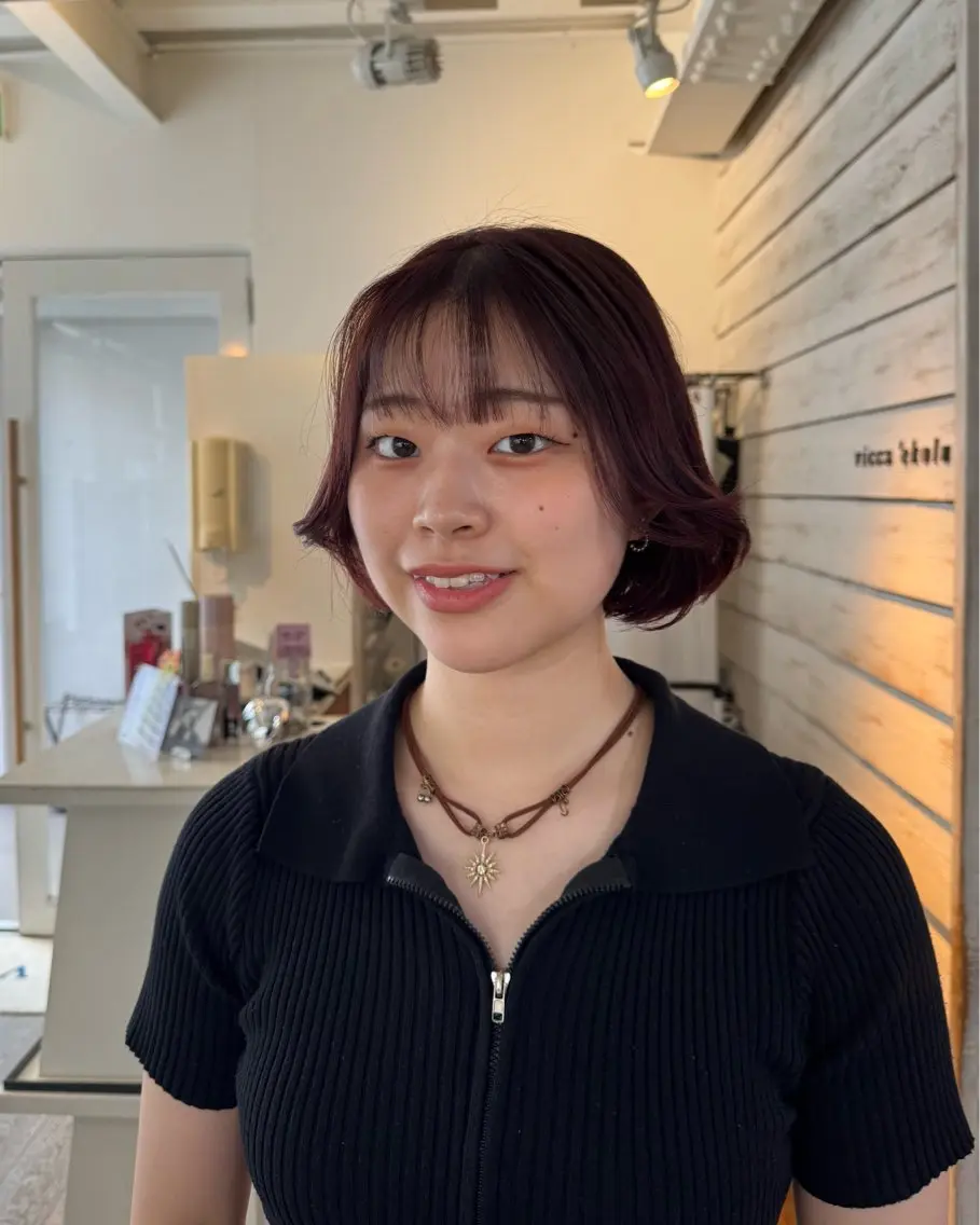 ショート カット トリートメント 🪞表参道パーマ Nikachi🪞のヘアスタイル