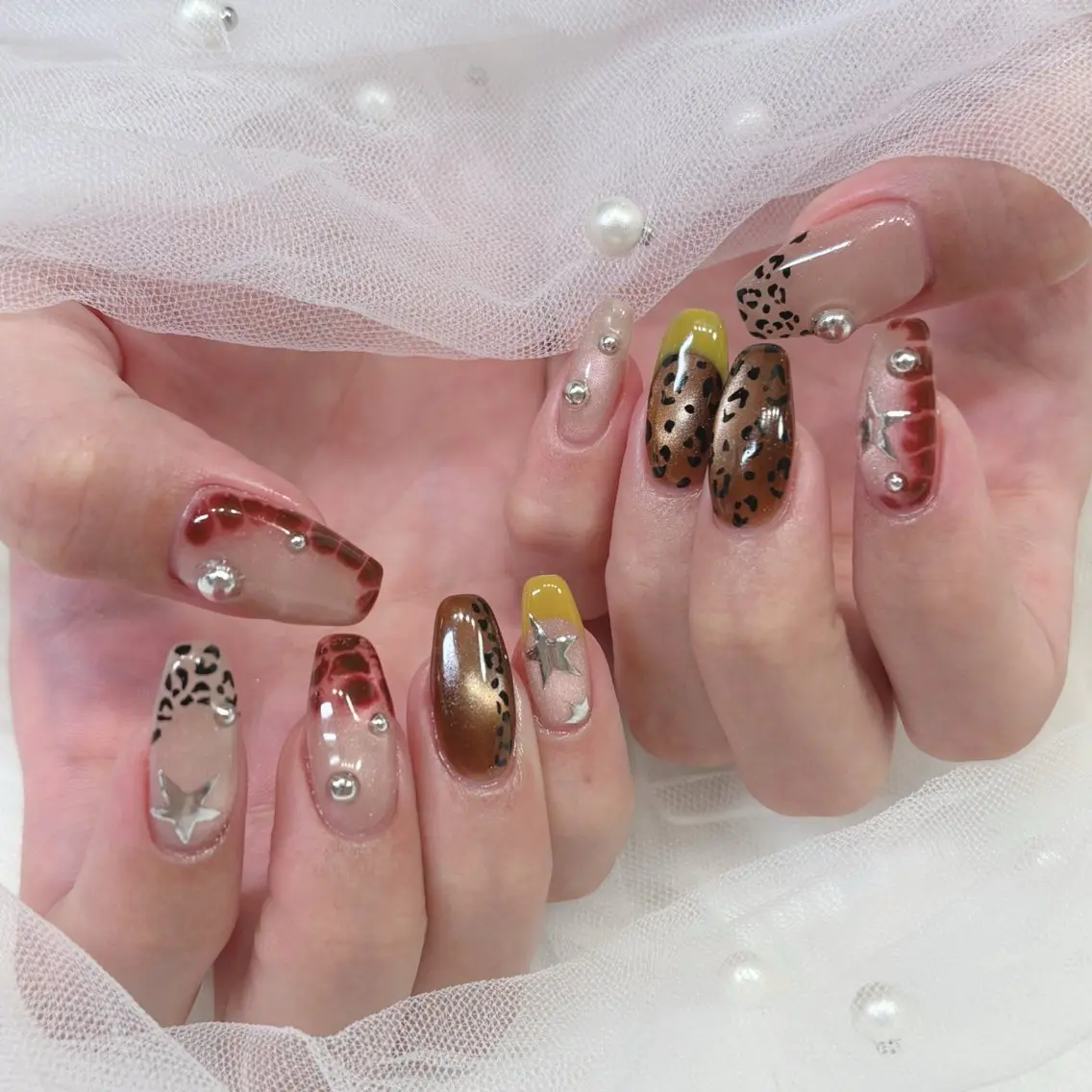 ネイル ハンドネイル プライベートサロン ♡ ジェルミのネイルデザイン