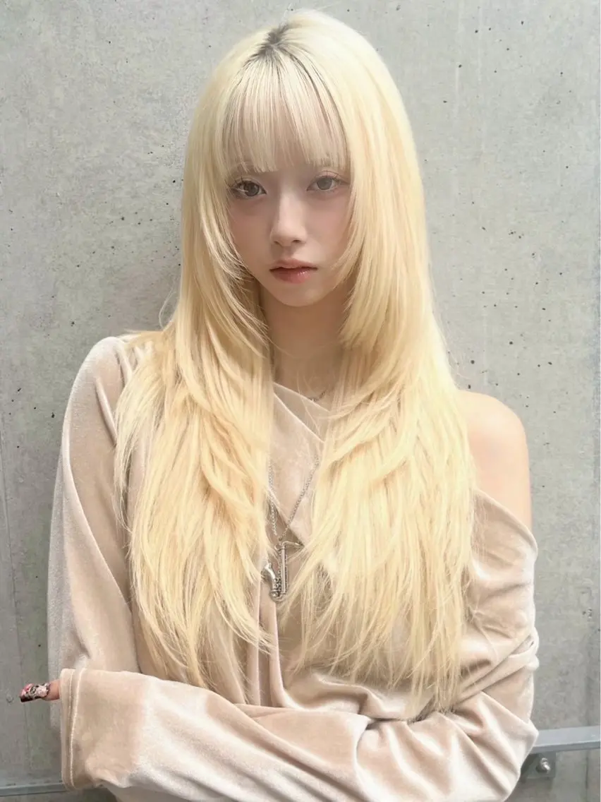ロング カラー collet山口 優里菜のヘアスタイル