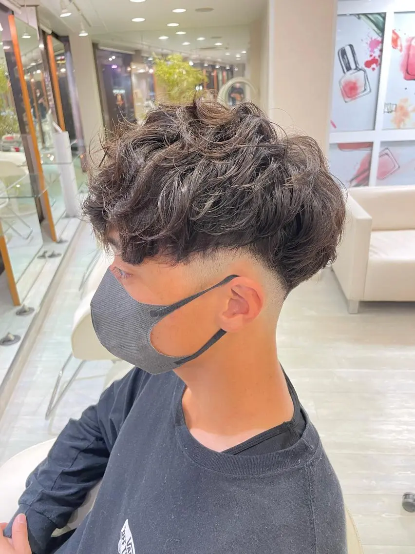 メンズカット&パーマの写真