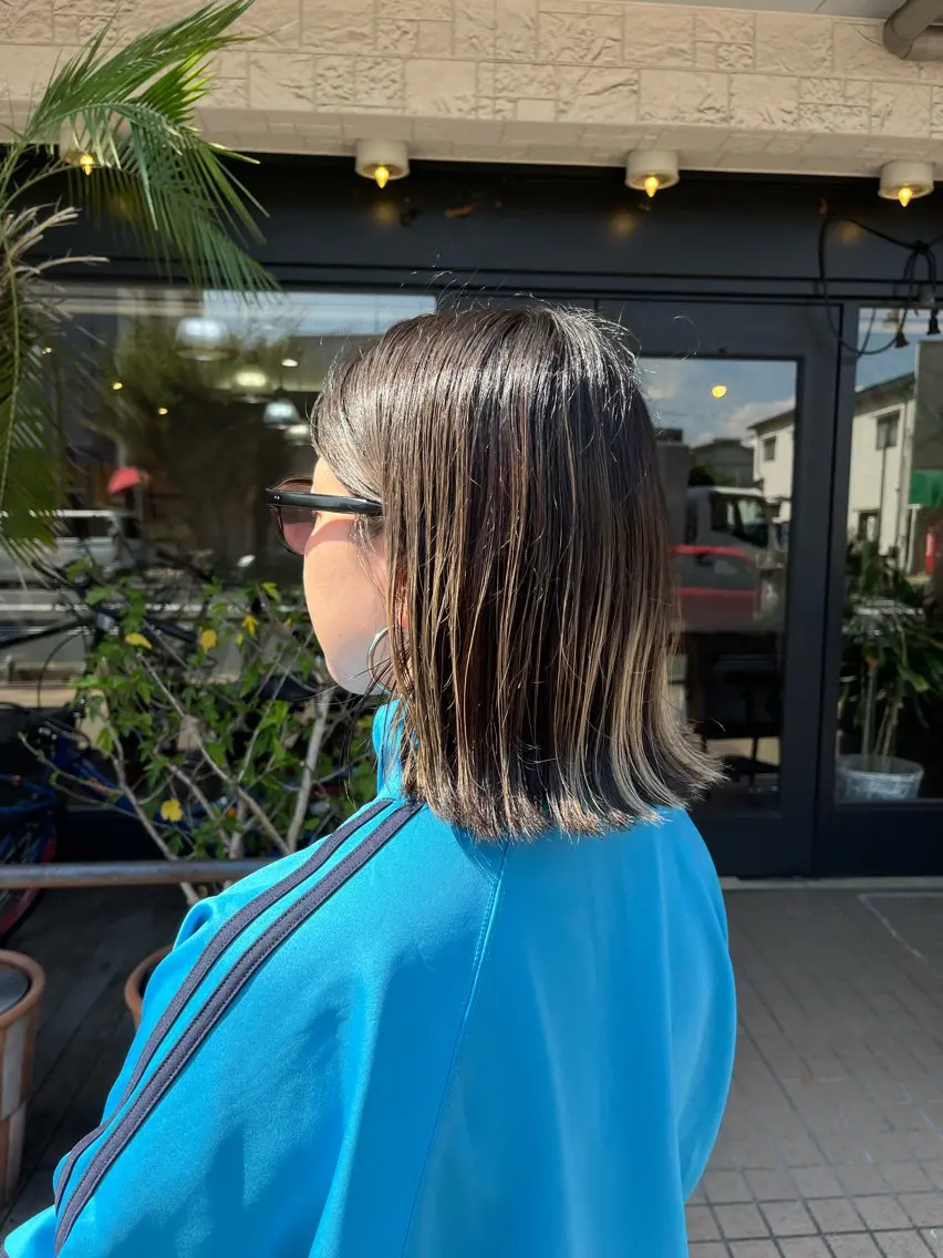 ミディアム カラー AKALA HAIR 西宮店 Juriのヘアスタイル