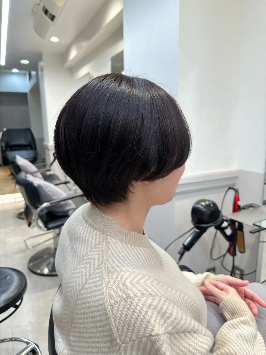 ショート ショートヘア あいこ/ハンサムショ ート無料/蔵前🌷のヘアスタイル