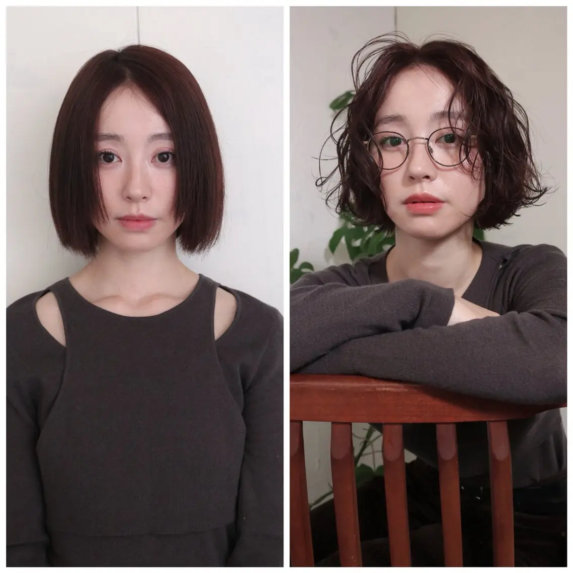 ショート カラー パーマ ボブ ショートヘア ooit 【オーイット】のヘアスタイル