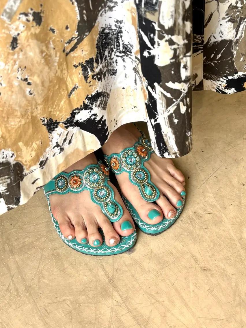 【オフなし】フット👣ワンカラーの写真
