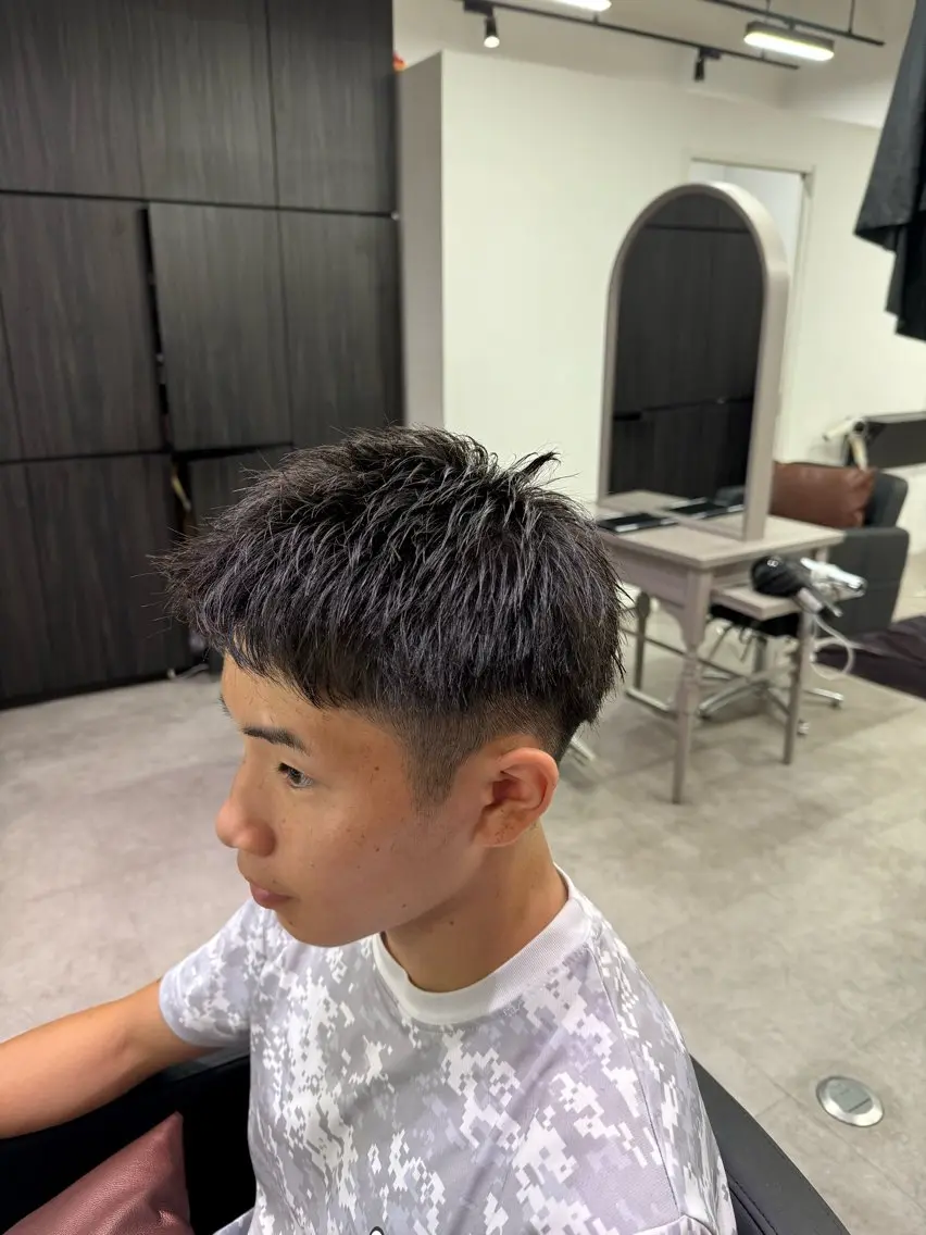 メンズ 林本 和音のヘアスタイル