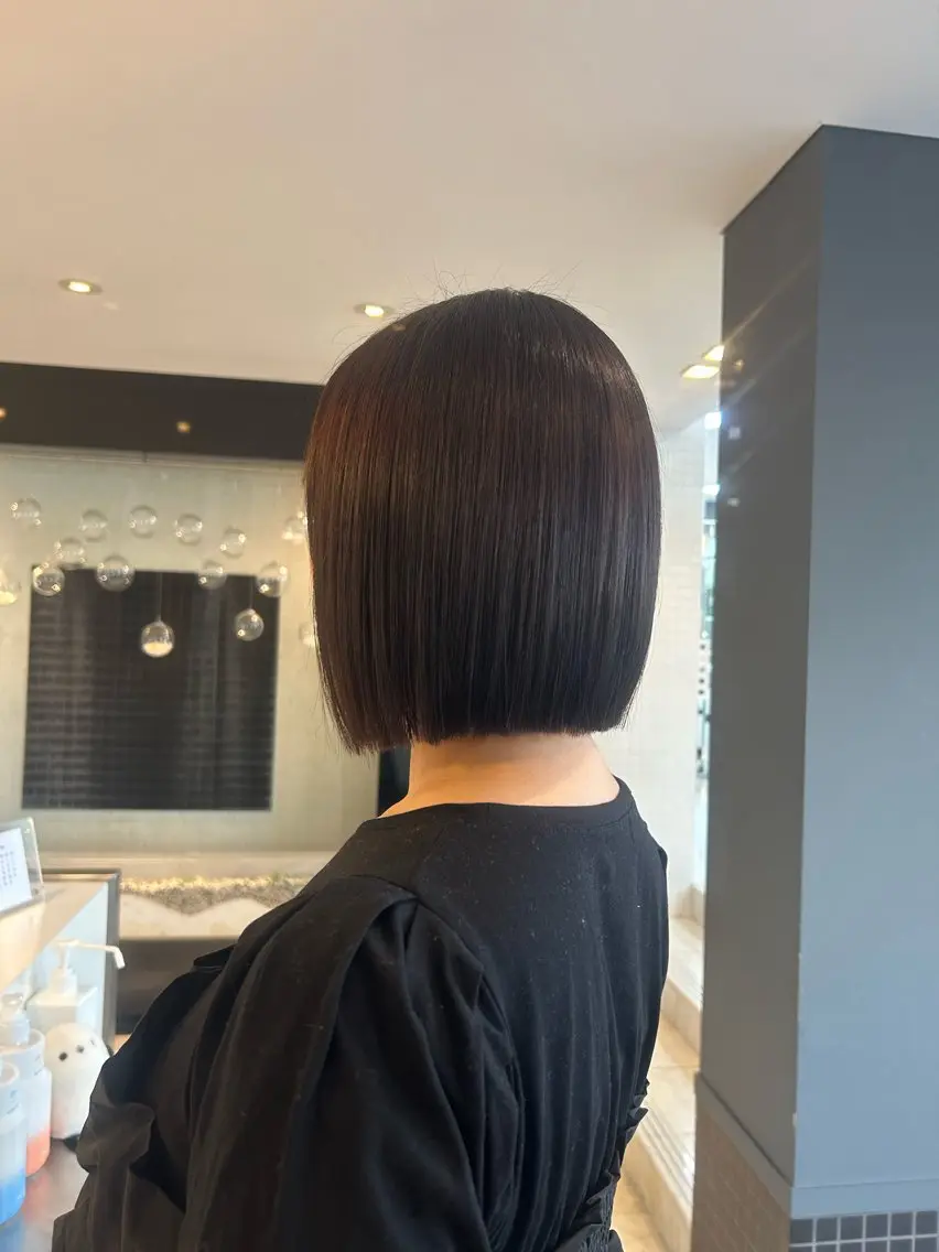 ミディアム ボブ 宮本 果凜のヘアスタイル