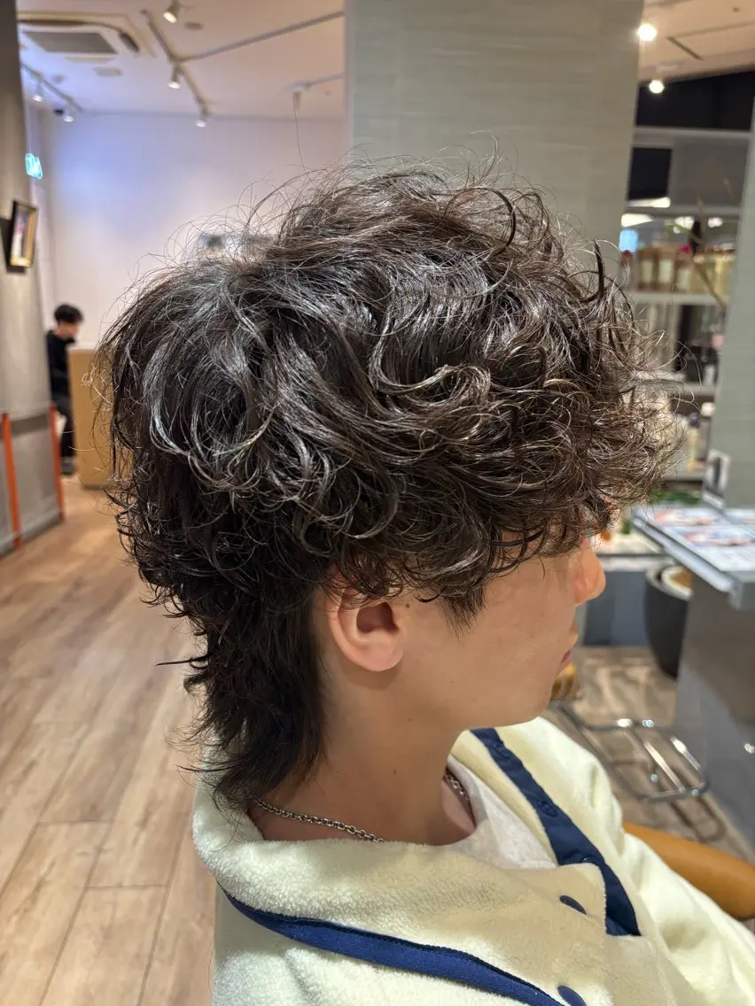 メンズ 美髪美容師 いいじまあいかのヘアスタイル