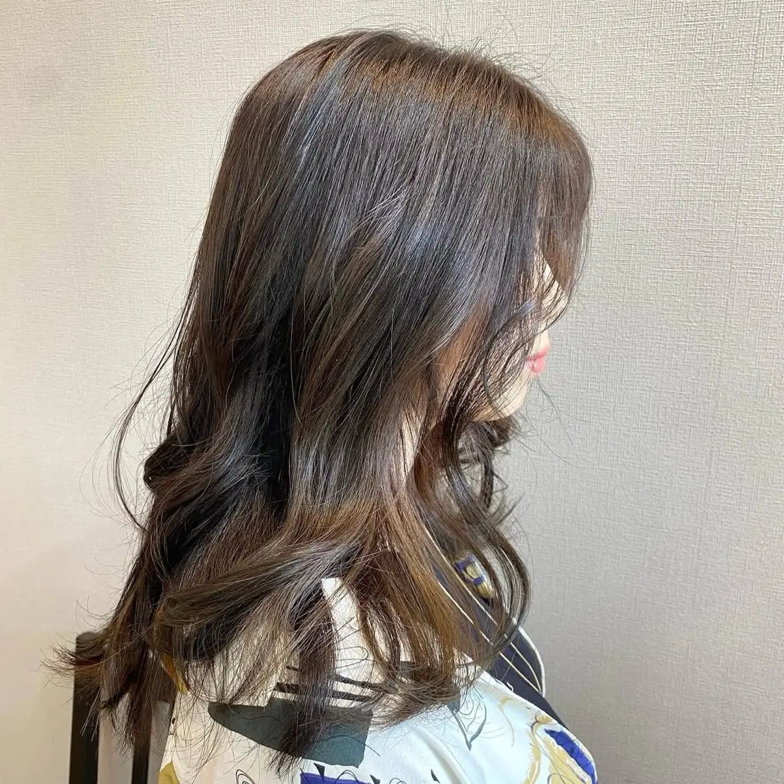 セミロング カラー ブリーチ インナーカラー ブリーチなしカラー ハルカ /韓国ヘア/艶ヘアのその他イメージ