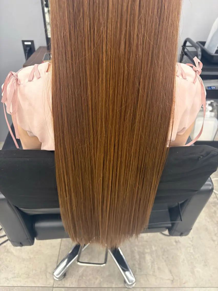ロング カラー りんの🩰髪質改善 透明感カラー🫧のヘアスタイル
