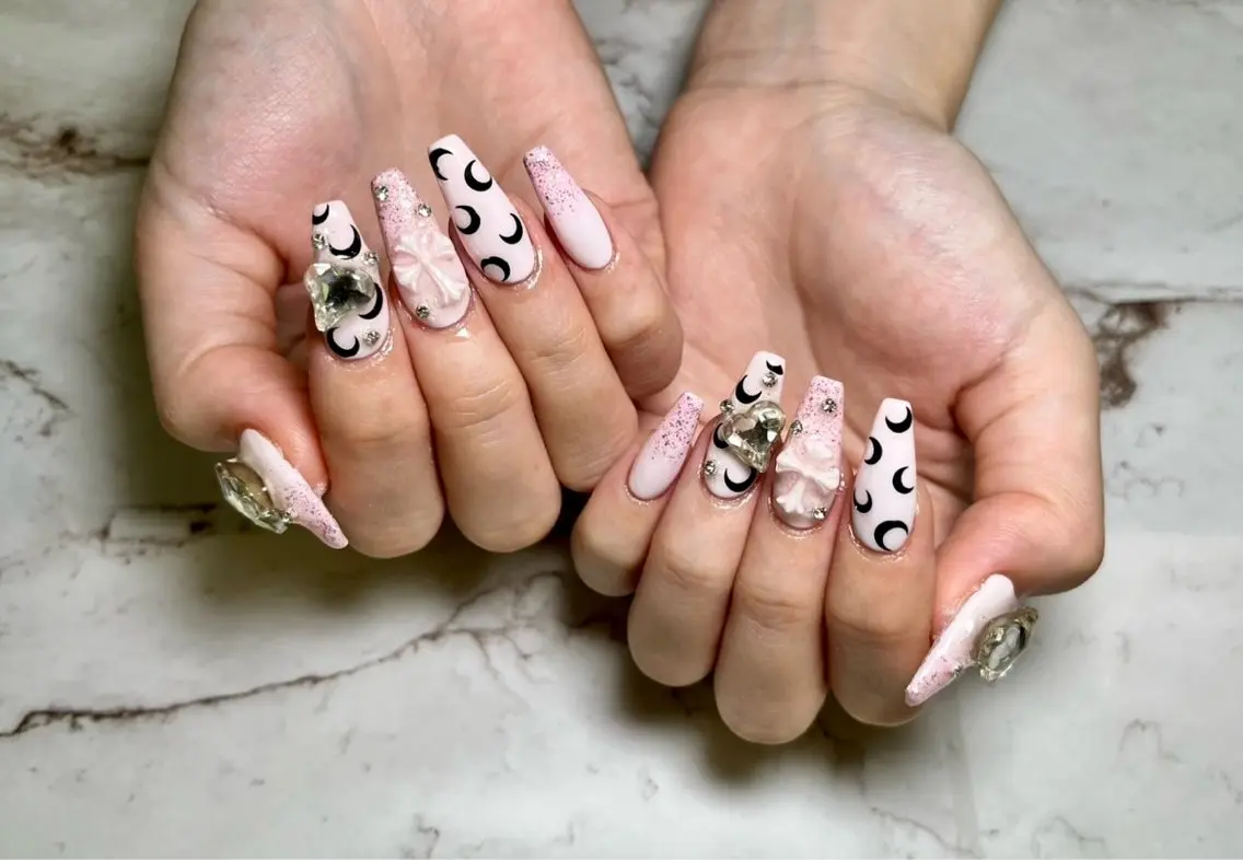 ネイル ハート ハンドネイル NAIL salon ACEのネイルデザイン