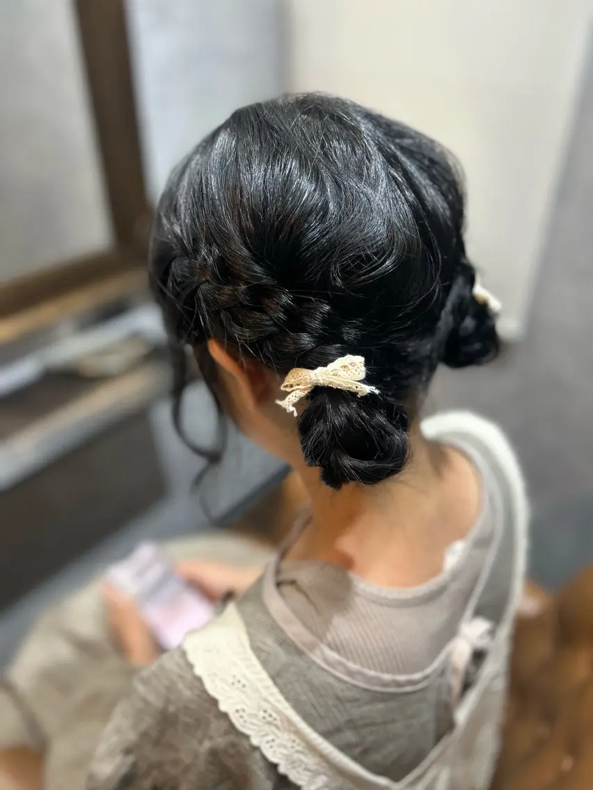 ヘアアレンジ すだ こゆみのヘアスタイル