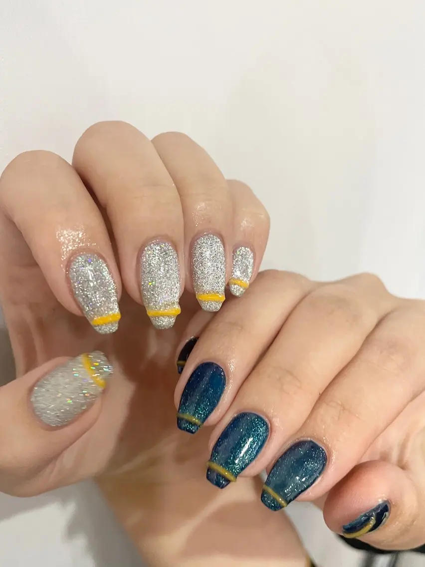 ネイル マグネットネイル ハンドネイル miu nailのネイルデザイン