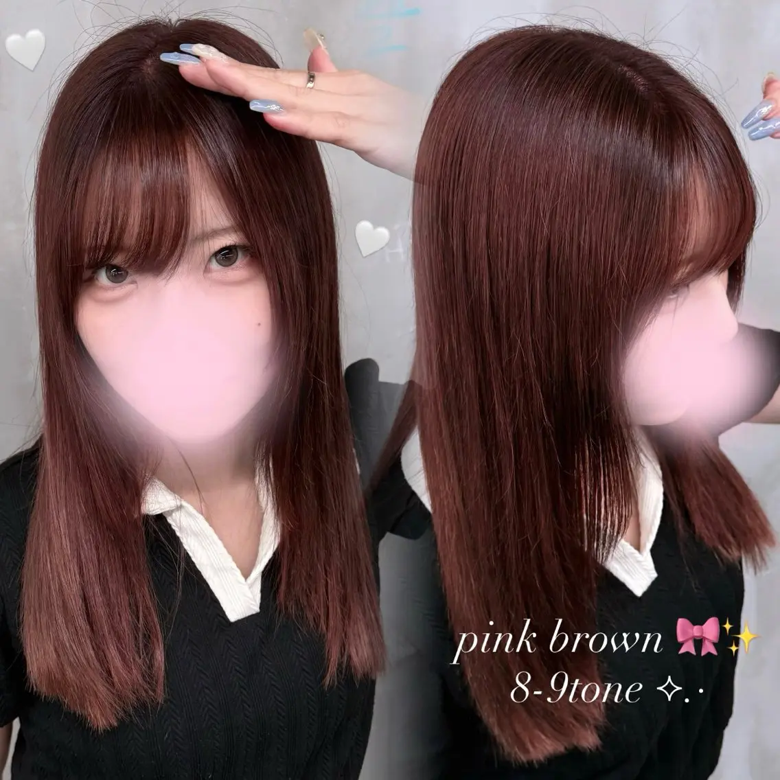 セミロング カラー miyu ✧のヘアスタイル