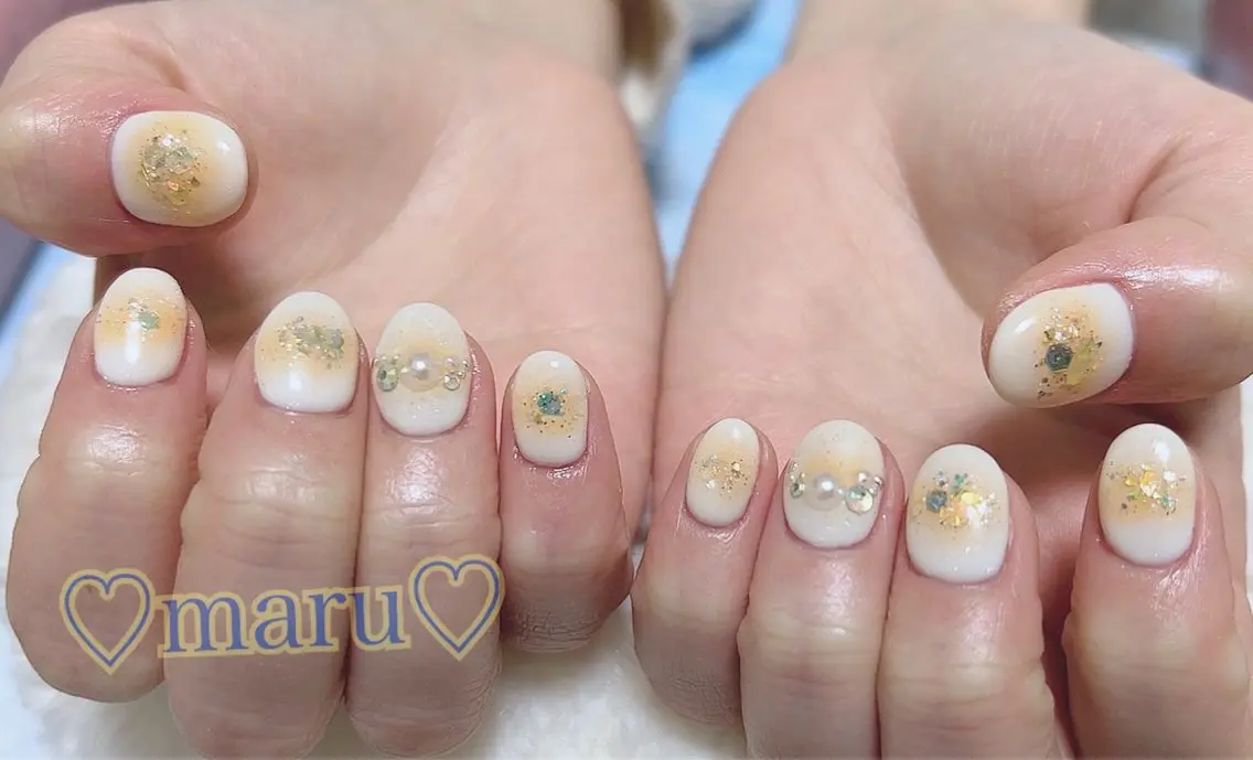 ネイル ハンドネイル フットネイル まるみ♡7/1〜値上 げ致します(>_<)のその他イメージ