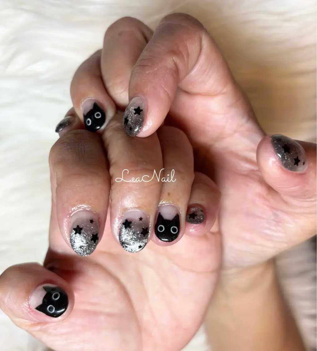 ネイル マグネットネイル Lea Nailのネイルデザイン