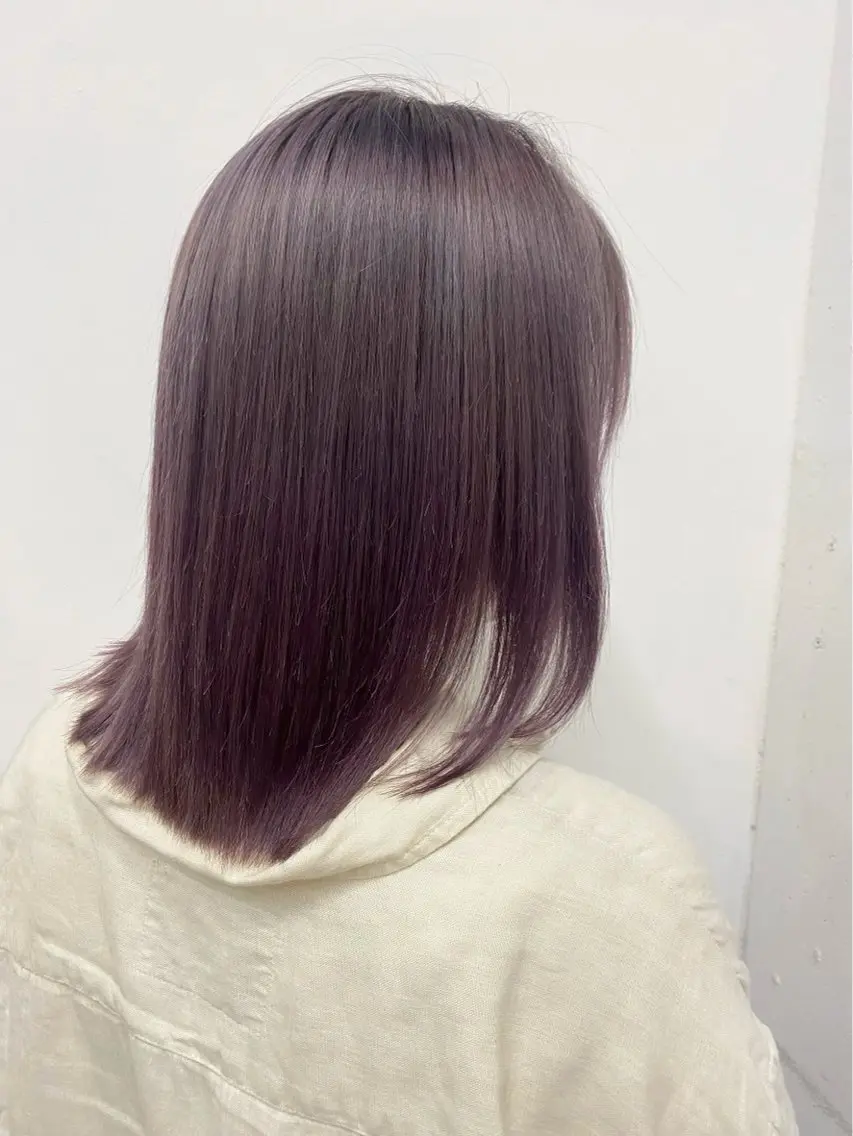 19時から限定‼️🖤根元のブリーチ🖤リタッチブリーチ+毛先はトリートメントでツヤツヤに💎(ブリーチ込み)の写真