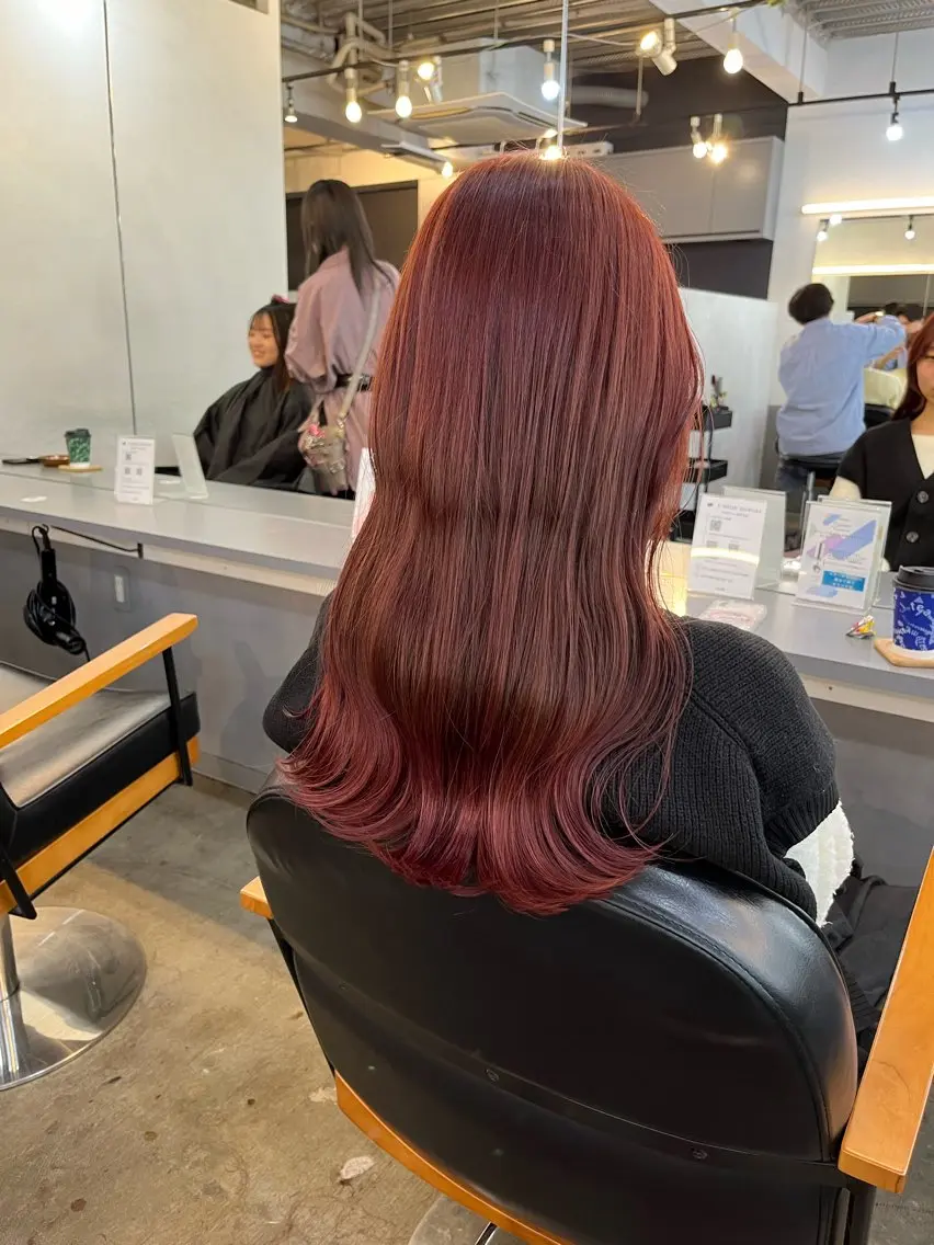 ロング カラー カット ヘアカラー トリートメント 🌛ダブルカラー 🌜SAYAKAのヘアスタイル