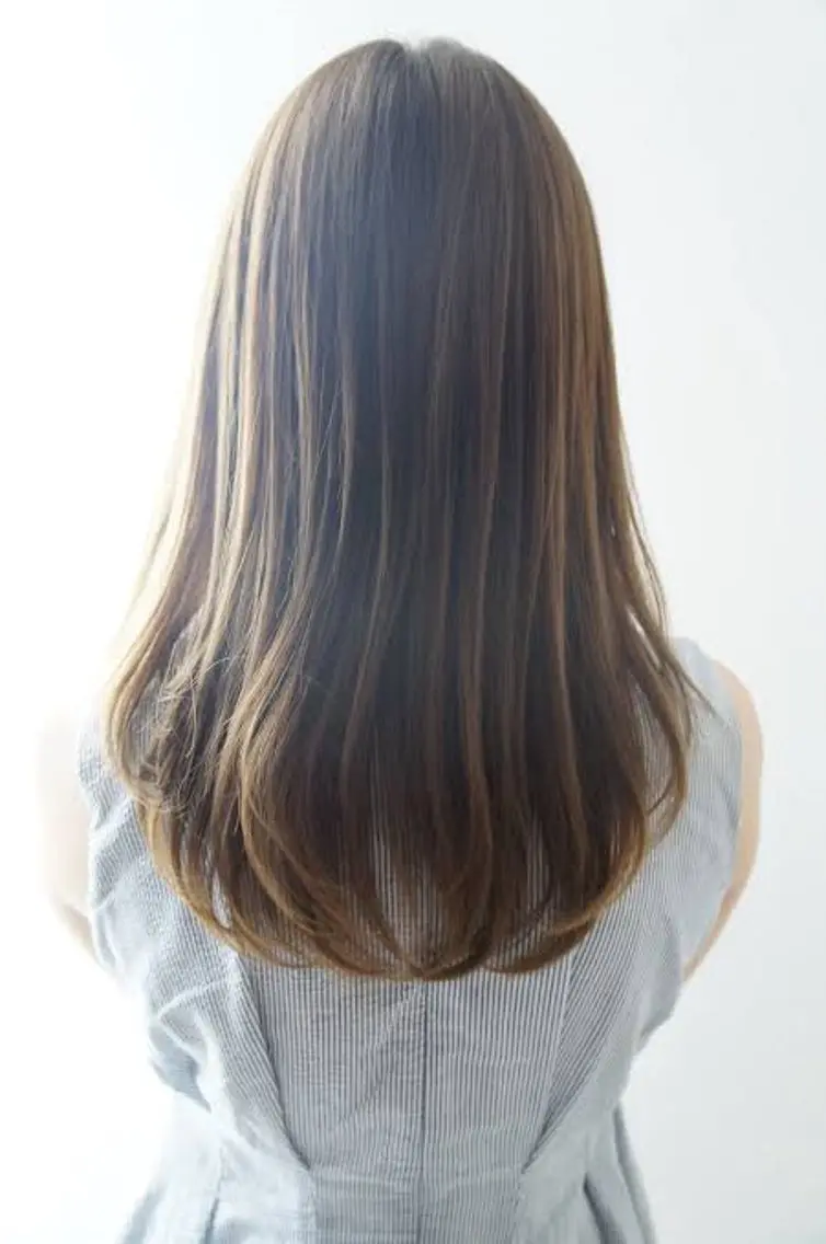 カラー 【大阪】縮毛矯正×ハ イトーン✨のヘアスタイル
