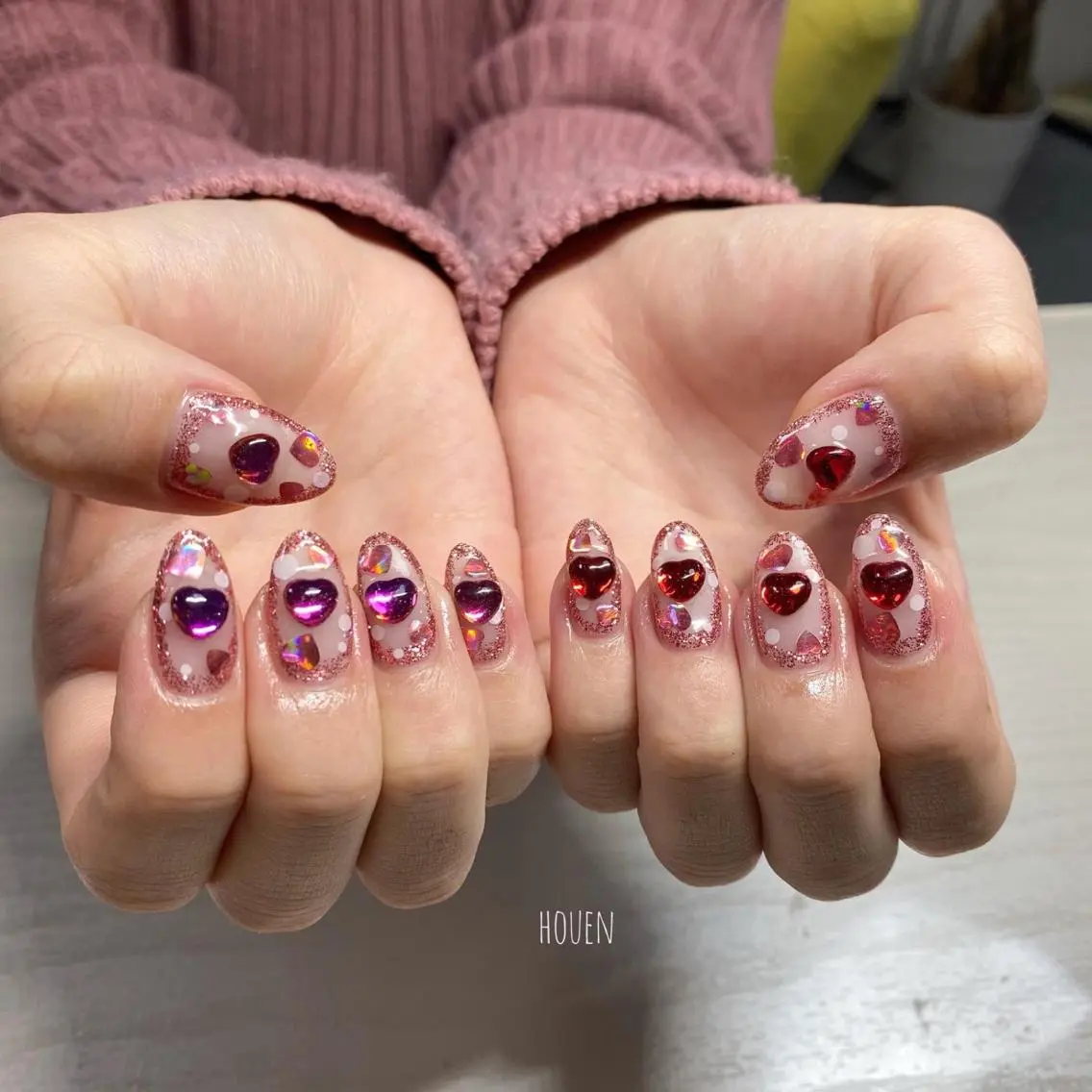 ネイル 持ち込み I pinknail 韓国風·持ち込み専門のネイルデザイン