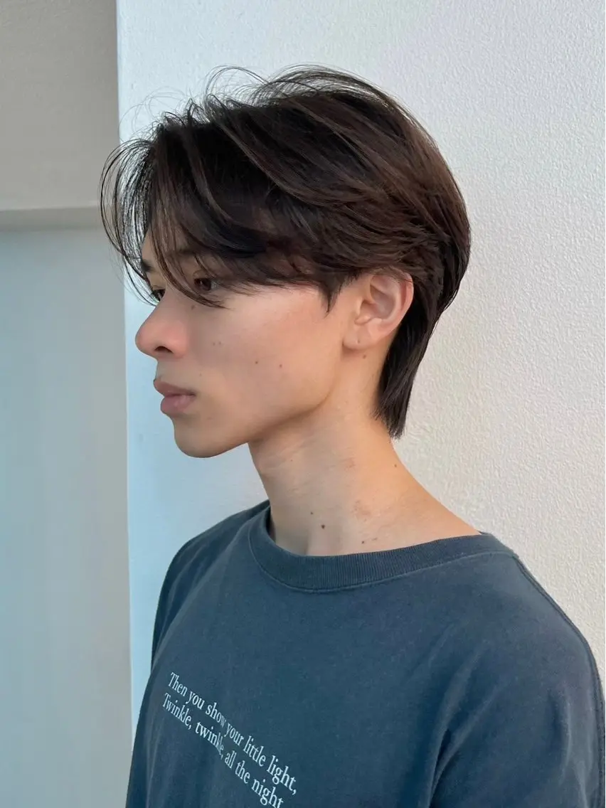 《シルエット命》カット✂️+ダウンパーマ🇰🇷襟足の浮き抑えたい方にオススメです🔥の写真