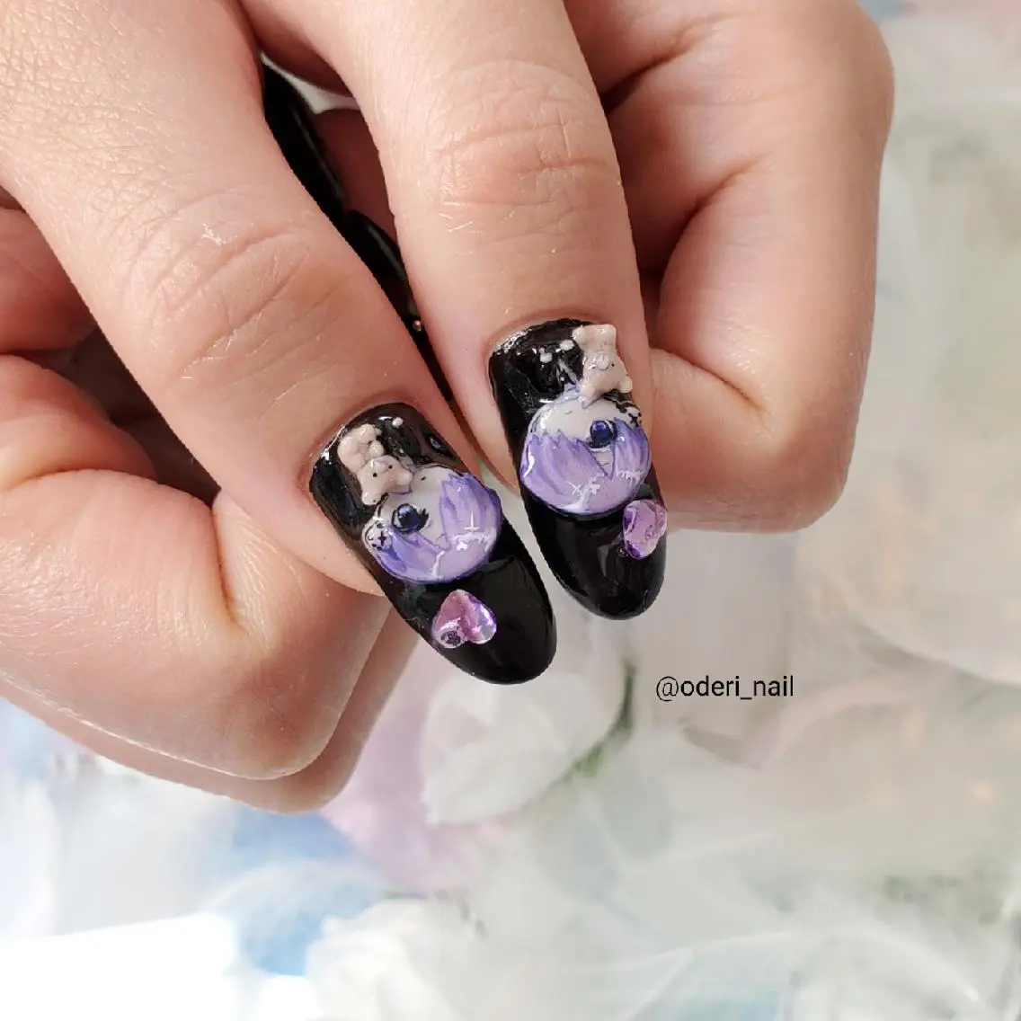 ネイル アートネイル ジェルネイル おで@ oderi_nailのネイルデザイン