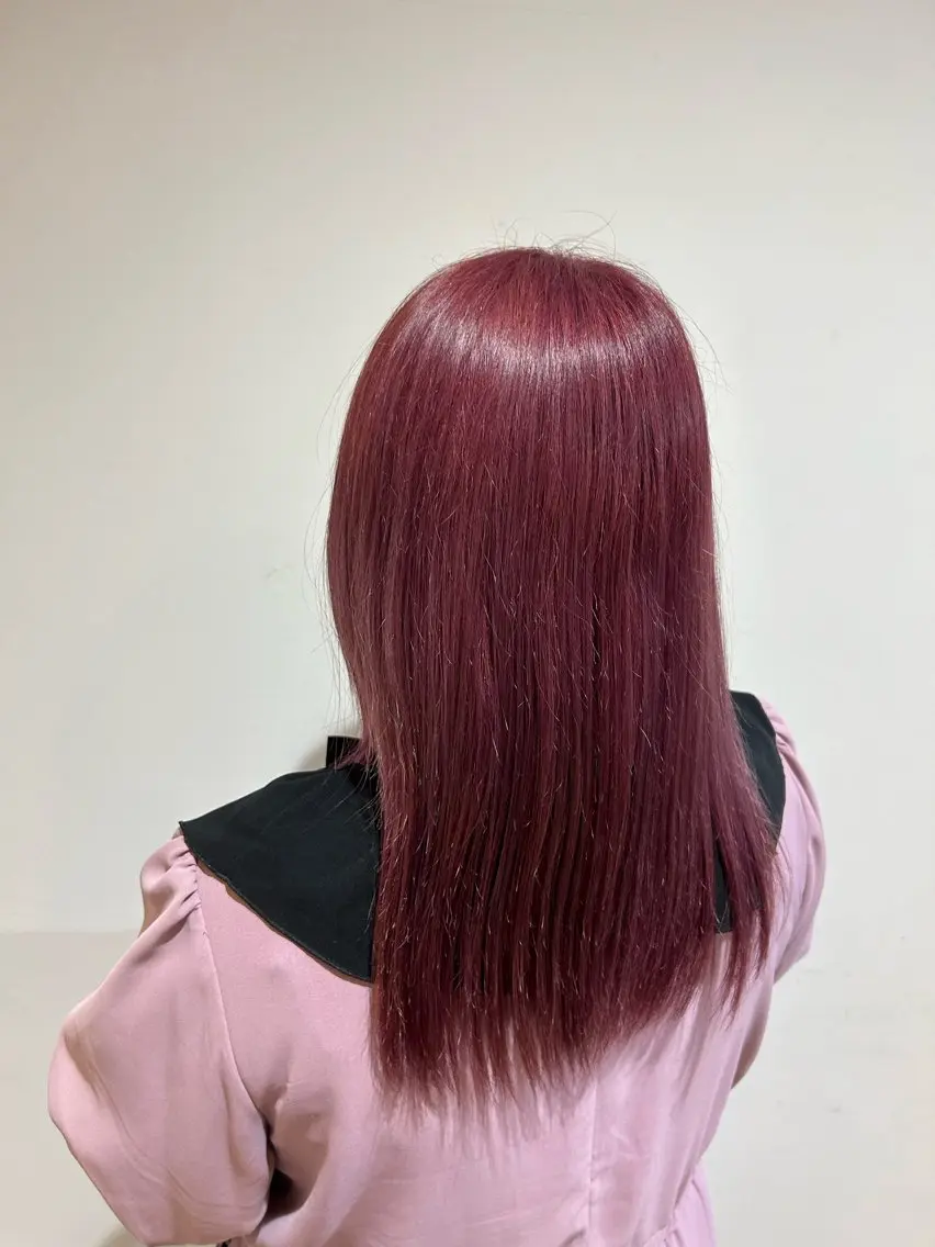 セミロング カラー Himeka🌷 パーマモデル様募集中のヘアスタイル