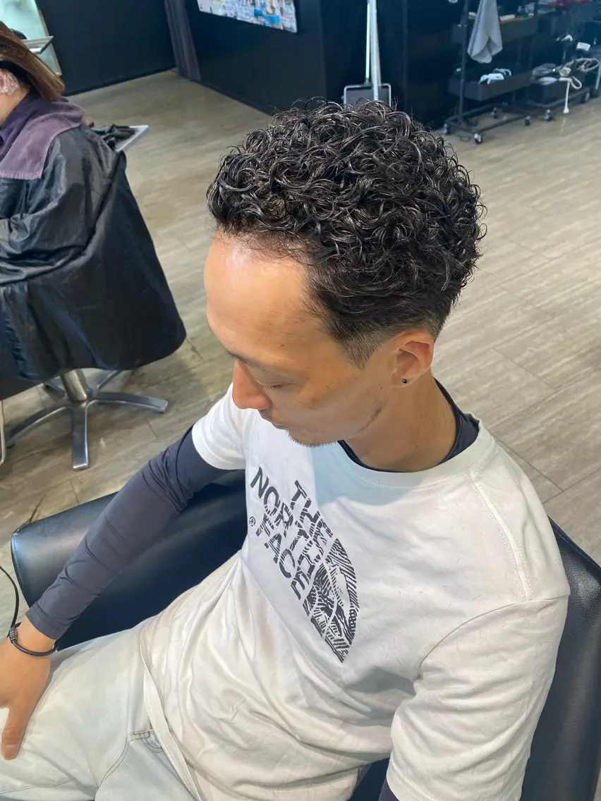 メンズ メンズパーマ パーマ 水野 聖哉のヘアスタイル