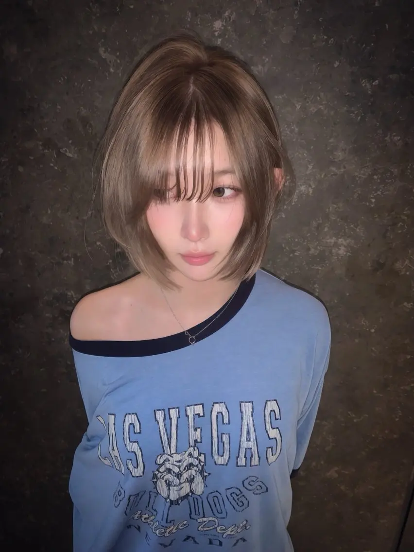 ショート ヘアカラー トリートメント y2k/レイヤー shunのヘアスタイル