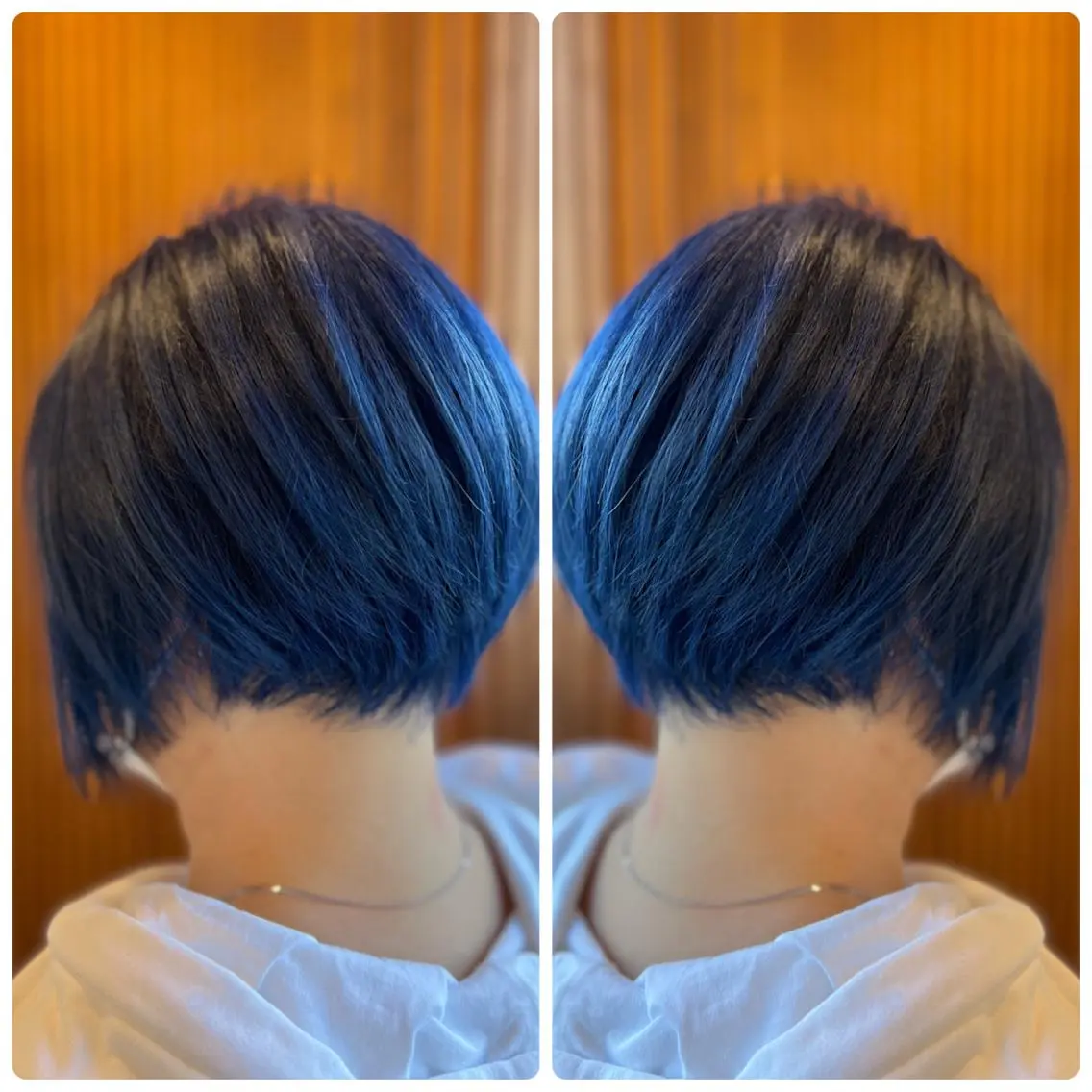 ショート カラー アッシュ ブルーカラー ブルーアッシュ ヘアカラー トリートメント 小山内 龍一郎 店長のヘアスタイル