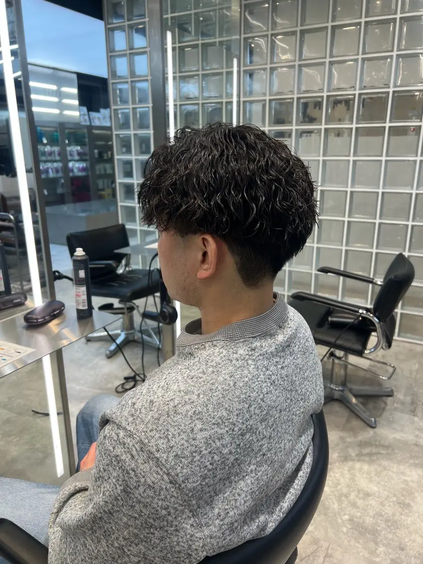 パーマ メンズ fifth PARK HINATAのヘアスタイル