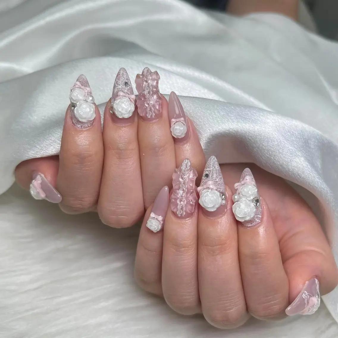 ネイル アートネイル 持ち込み ハンドネイル ハンドケア Dyo Nailのネイルデザイン