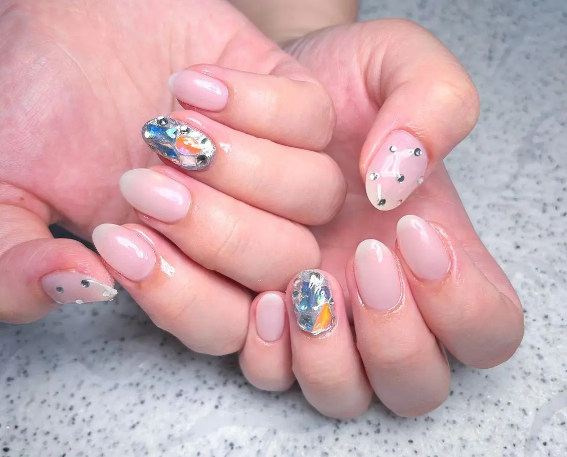 ネイル シンプルネイル Queen's ゆなのネイルデザイン
