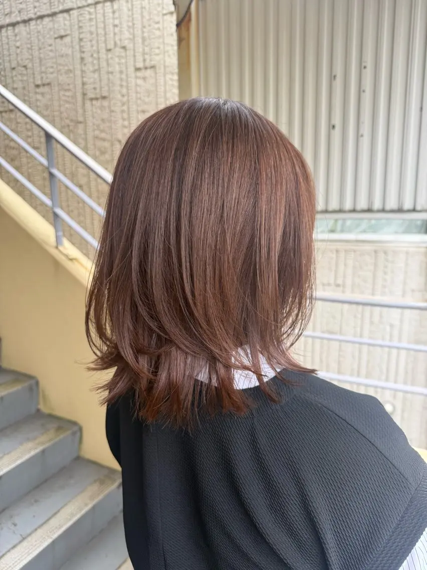 セミロング ku rumiのヘアスタイル