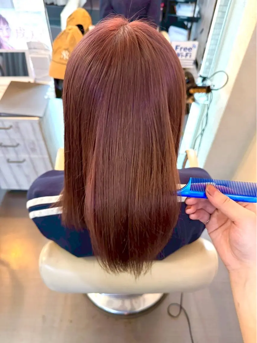 《毛先のみ》✨ 長さを変えないメンテナンスカット 🔷 毛先カット/整えカット/伸ばし中/美髪キープの写真