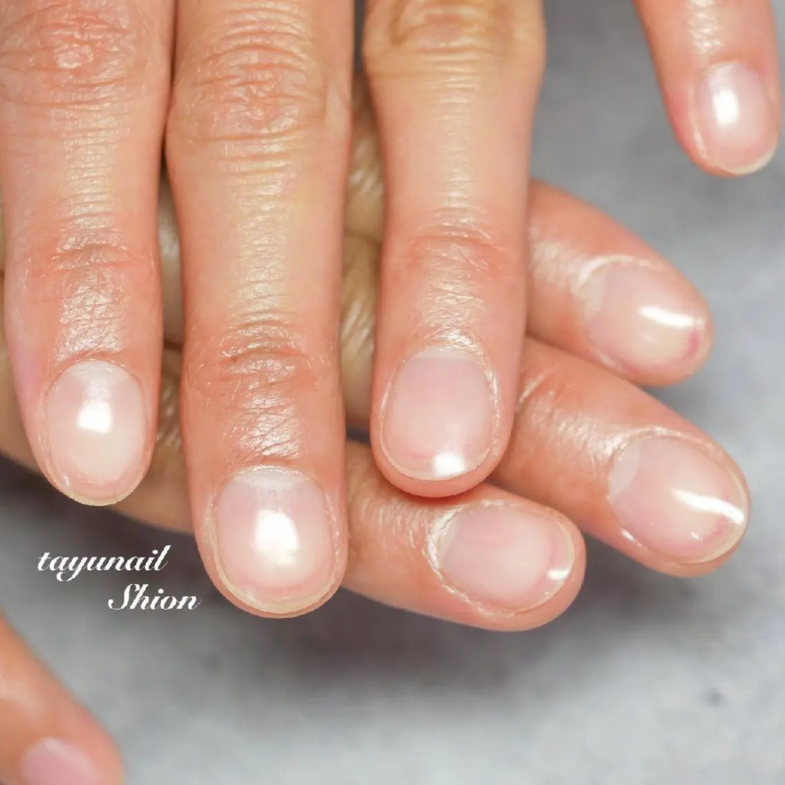 ネイル ブルー ジェルネイル パラジェル 春ネイル ネイルサロン 【たゆnail】のネイルデザイン